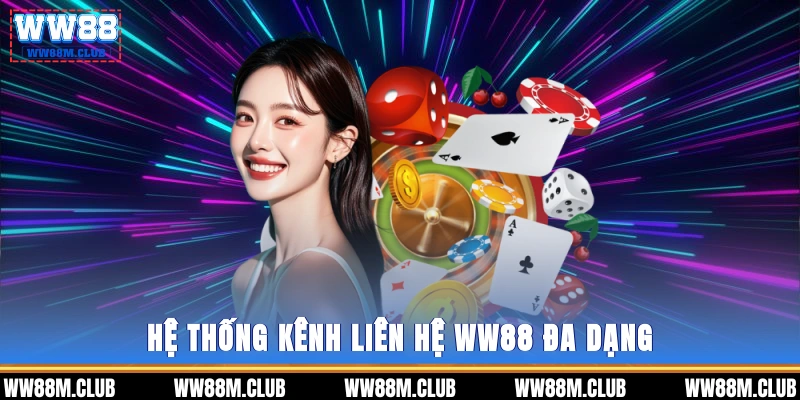 Hệ thống kênh liên hệ WW88 đa dạng