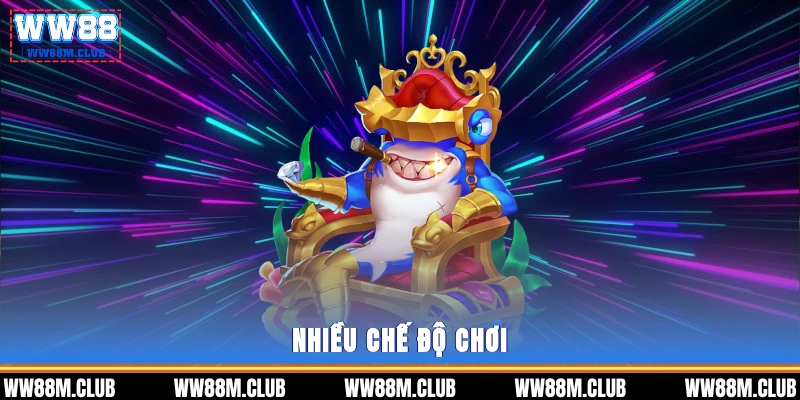 Nhiều chế độ chơi 