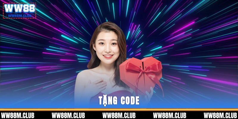 Tặng code